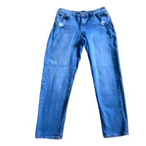 Levi's Womens Medium Wash Denim Jeans-Blue-Size 8-GUC